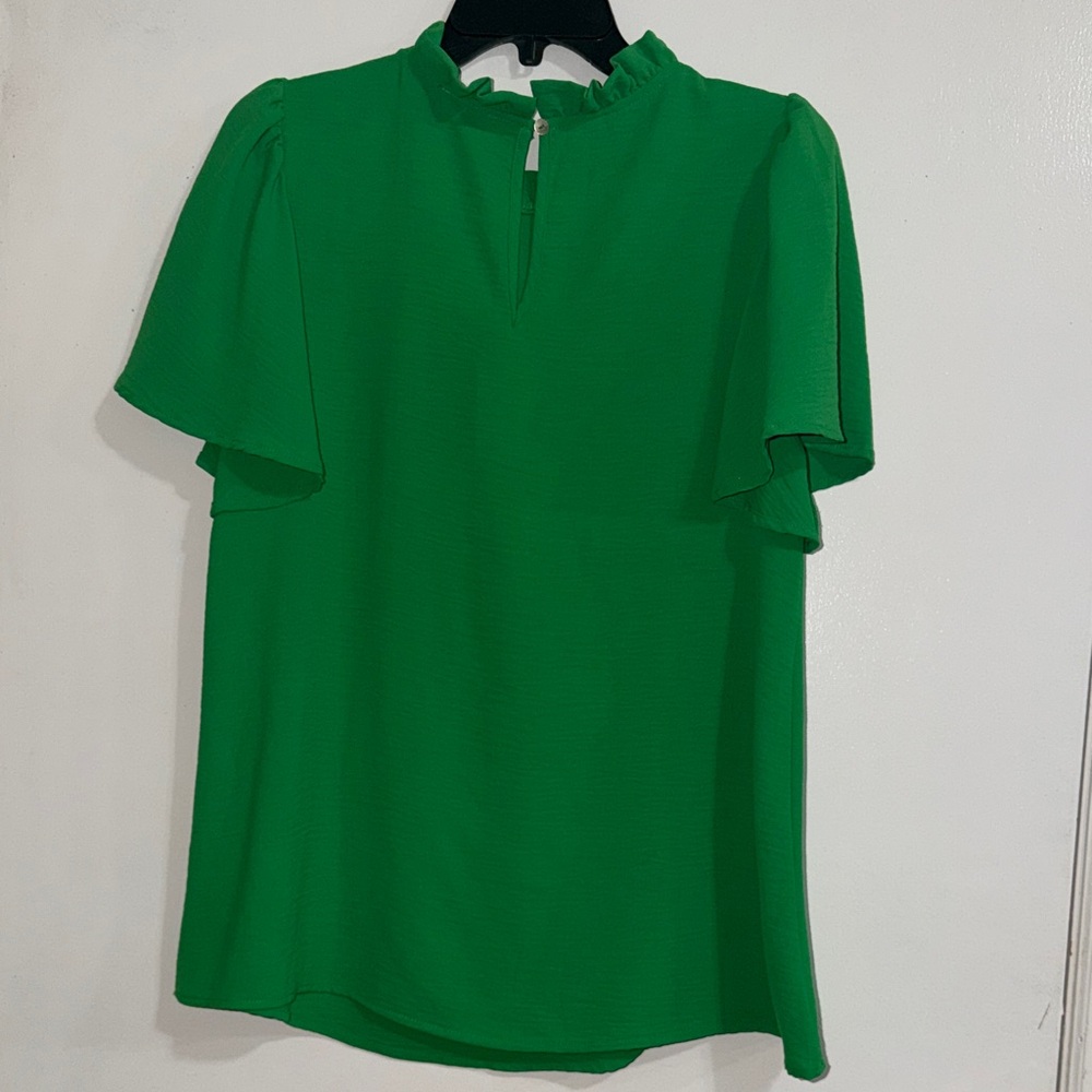 JODIFL Vibrant Green Blouse - Picture 3 of 3